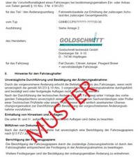 Auflastunterlagen