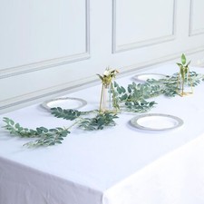 6 Light Green 36 ft long Honey Locust Artificial Foliage