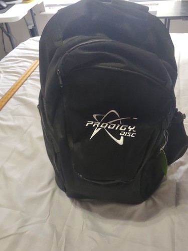 Prodigy Disc Golf Bag NWT Black Backpack Holds up to 24 Discs Lots Of Pockets - Picture 15 of 15