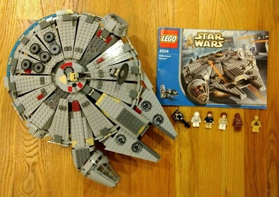 LEGO Star Wars Set 4504 Millennium Falcon Minifigs Manual