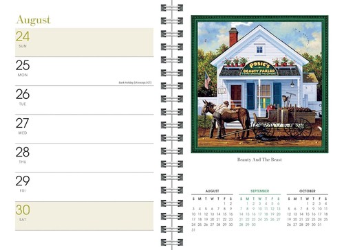 WYSOCKI - AMERICANA - CALENDARIO PLANIFICADOR DE COMPROMISO 2025 - NUEVO - 915959 - Imagen 3 de 3