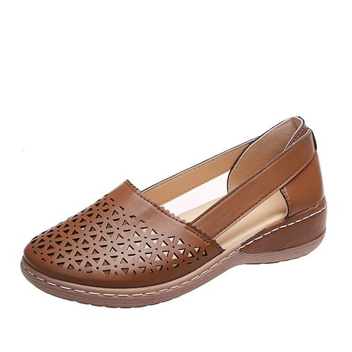 Sandali donna bassi estivi antiscivolo comfort punta chiusa scarpe da passeggio DE - Foto 30 di 31