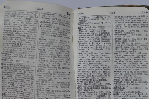 Wörterbuch Englisch- Portugiesisch, Portuguese- English, Collins London Glasgow - Bild 10 von 10