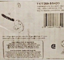 Delta T17T259-SSH2O Trinsic TempAssure Shower Trim Kit Brilliance Stainless