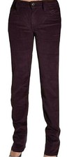 Calvin Klein Women's Ultimate Skinny Corduroy Pants Classic Plum