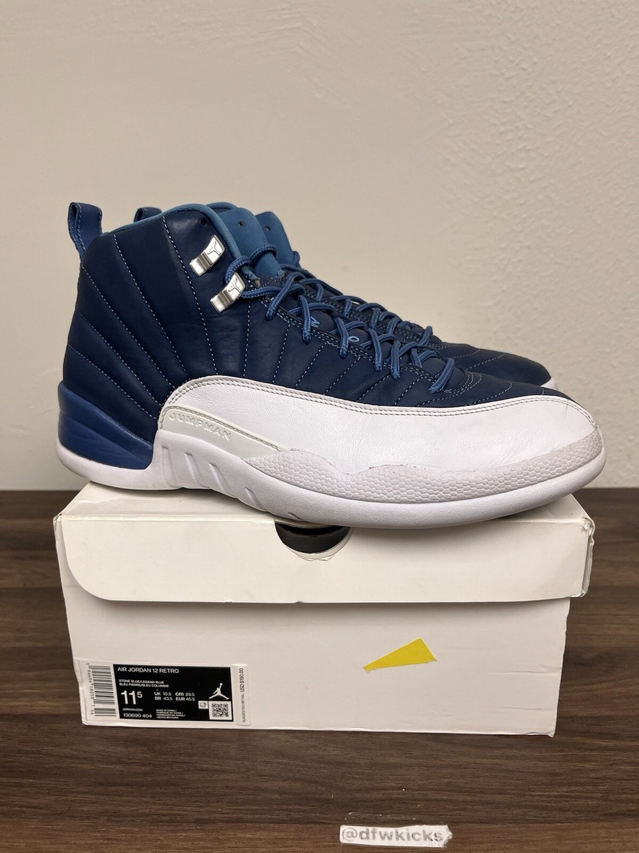 AIR JORDAN 12 RETRO INDIGO - SIZE 11.5 -ORIGINAL BOX - 130690 404