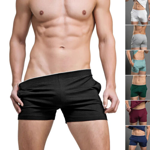 Summer Home Sport Running Shorts Men Soild Casual Shorts Male Quick Dry Gym