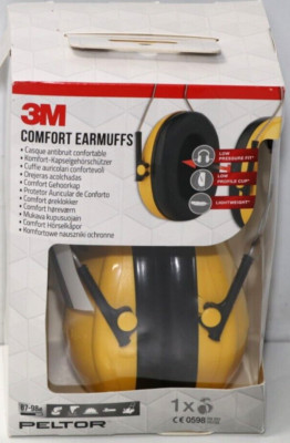 3M H510A Peltor Optime I Comfort Kapselgehörschutz, 27dB, Farbe: Gelb