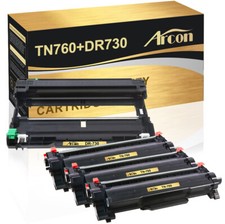 DR730 Drum TN760 Toner Cartridge for Brother MFC-L2710DW HL-L2350DW L2370DW LOT