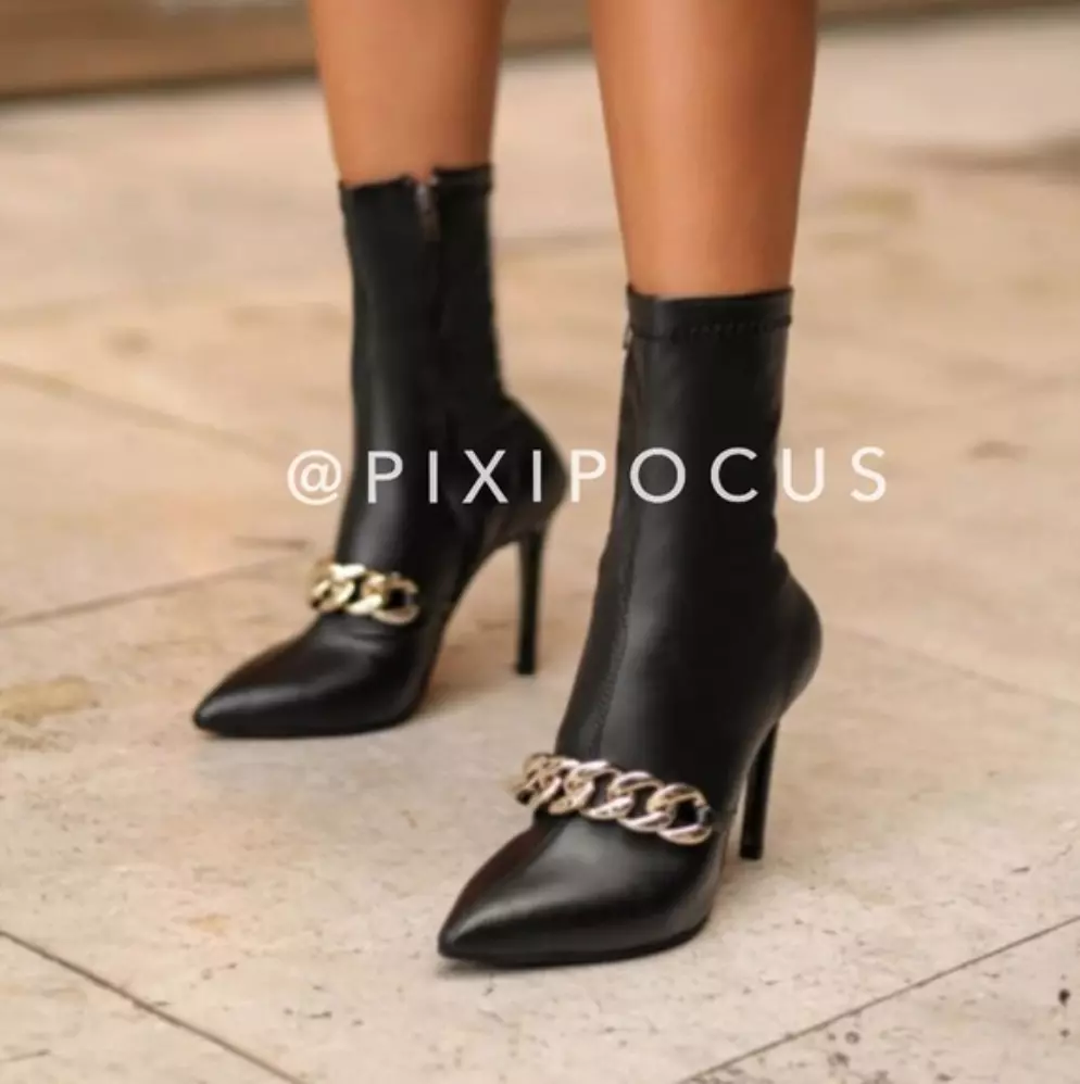 Zara pointed toe boots cheap