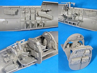 Vector VDS48-041 - Hs-126 Cockpit (for ICM kits), 1/48 scale