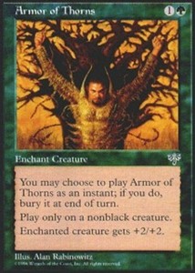 Armor of Thorns x4 - Mirage - NM-Mint, English - Mirage