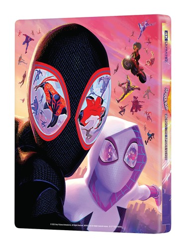 Spider-Man Across the Spiderverse - Manta Lab Full Slip 4K Blu Ray Steelbook NEW - Picture 19 of 20