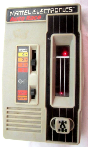 1976 Mattel Electronics Auto Race Vintage Handheld Game-Tested&functional!B-105 - Picture 2 of 4