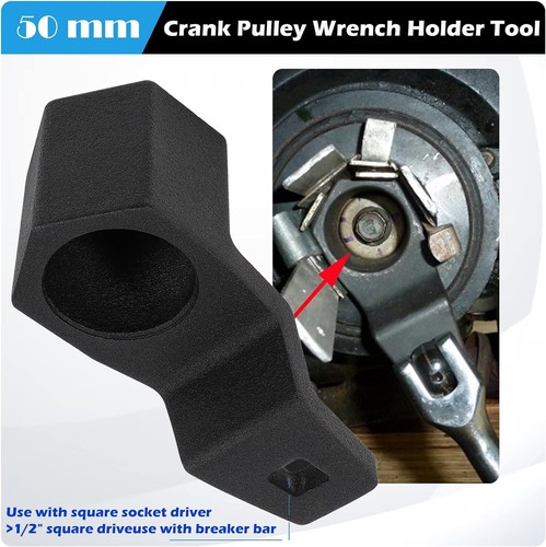 For Honda / Acura 19mm Harmonic Balancer Socket & 50mm Crankshaft Pulley Wrench - Picture 5 of 20