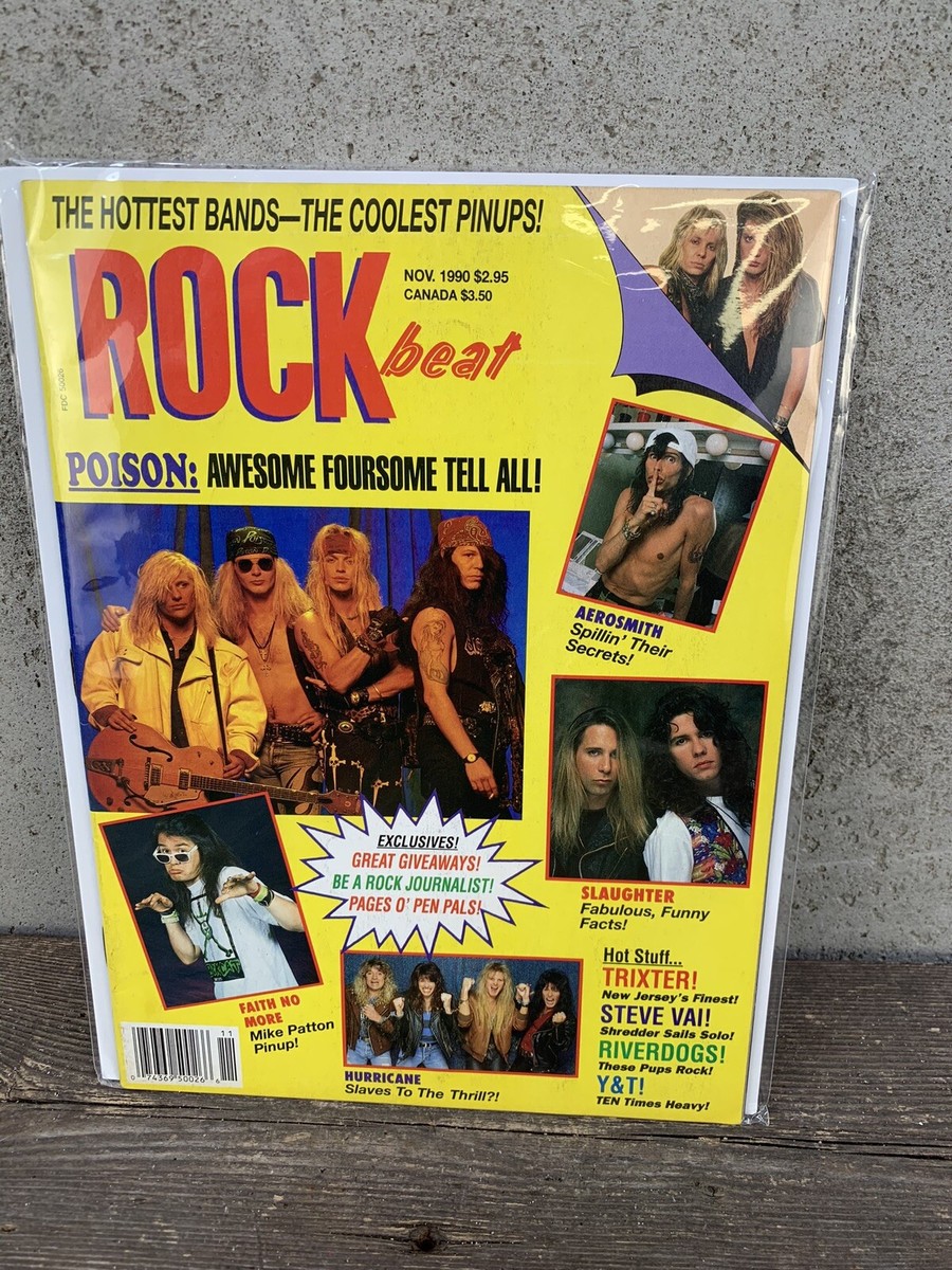 November 1990 Rock Beat Magazine Old School Vintage | eBay