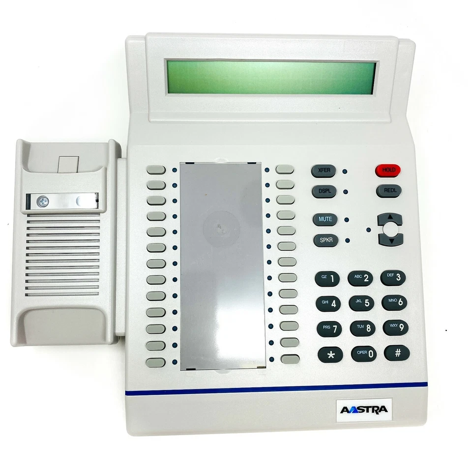 Mitel Aastra ITE 30SD Auto Sense W/HS Vol Digital Phone w/ Intecom 514-3025-054 - Image 2 of 4