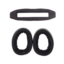 Black Replacement Ear Pads Foam w/Headband for SENNHEISER GSP 600 Headset