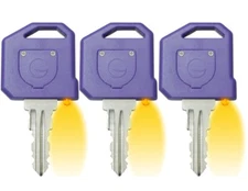 (3 Keys) Global Link LED Key With Light * SELECT YOUR KEY CODE * G301 - G390