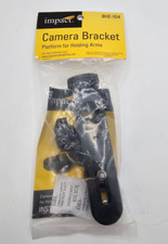 IMPACT BHE-104: Camera Bracket Platform for Flex Arm, Black