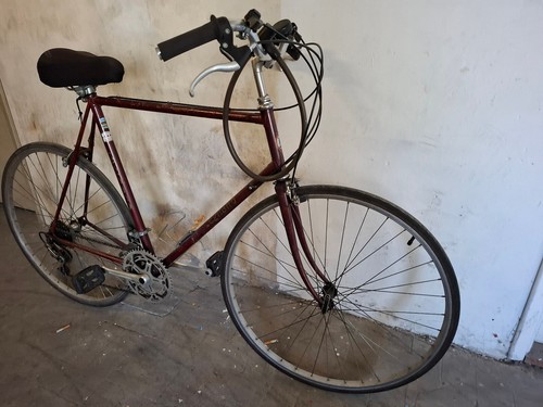 Bici Legnano anni 80 da uomo 28 xl marrone condizione buone usata da restauro - Foto 6 di 9