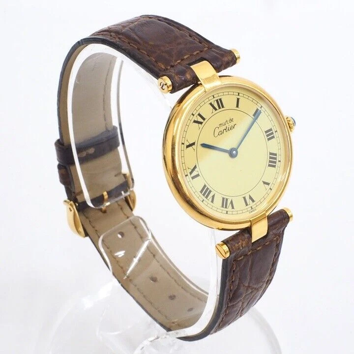 CARTIER Must de Cartier Must Vermeil Watch 590003 Used 231124T eBay