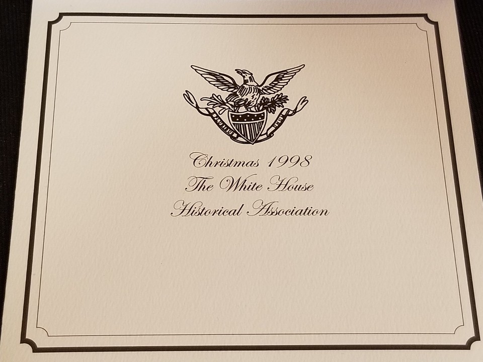 White House Historical Association Christmas Ornament 1998 eBay