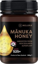 Melora Genuine Manuka Honey - 525 MGO, 500g - 15+ UMF - 100% Pure & Traceable H