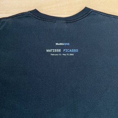 Vintage MOMA Matisse Picasso Shirt XL Black 2003 Art Museum 