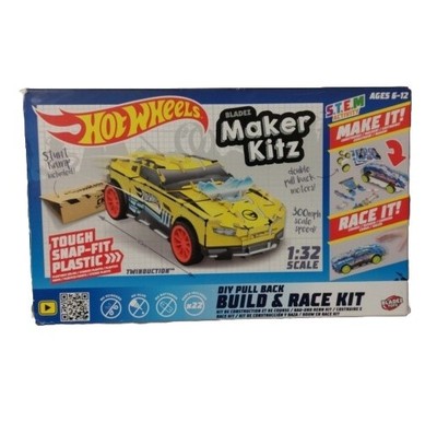 Hot Wheels Build & Race Kit Bladez Maker Kitz 1:32 Scale Kit Ages 6-12 New     W