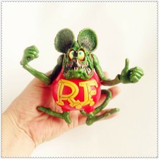 Green Rat Fink Ed Big Daddy Roth RF Action Figure 4"-5" A1