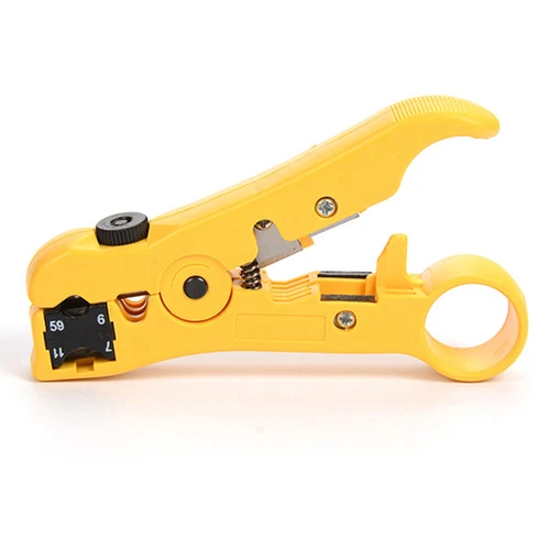Rj45 Cable Stripper RJ45 cuting Crimper Pliers for UTP STP RG59 RG 6/7 RG11 RJ45