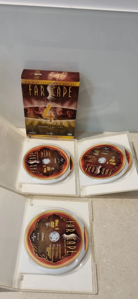 ✓ Farscape: Season Four 4 ~ DVD ~ Collectors Box Set ~ Region 4 ~ PAL ~FREE post - Image 3 of 4