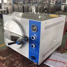 1500W Dental Medical Table Top Pressure Steam Autoclave Sterilizer 110V US STOCK