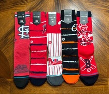 Stance MLB Casual Crew Sock Men Size Large 9-13 Various Styles 16.50 Each New
