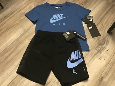 infant boys Nike Air tee shorts outfit size 24 months(NWT)