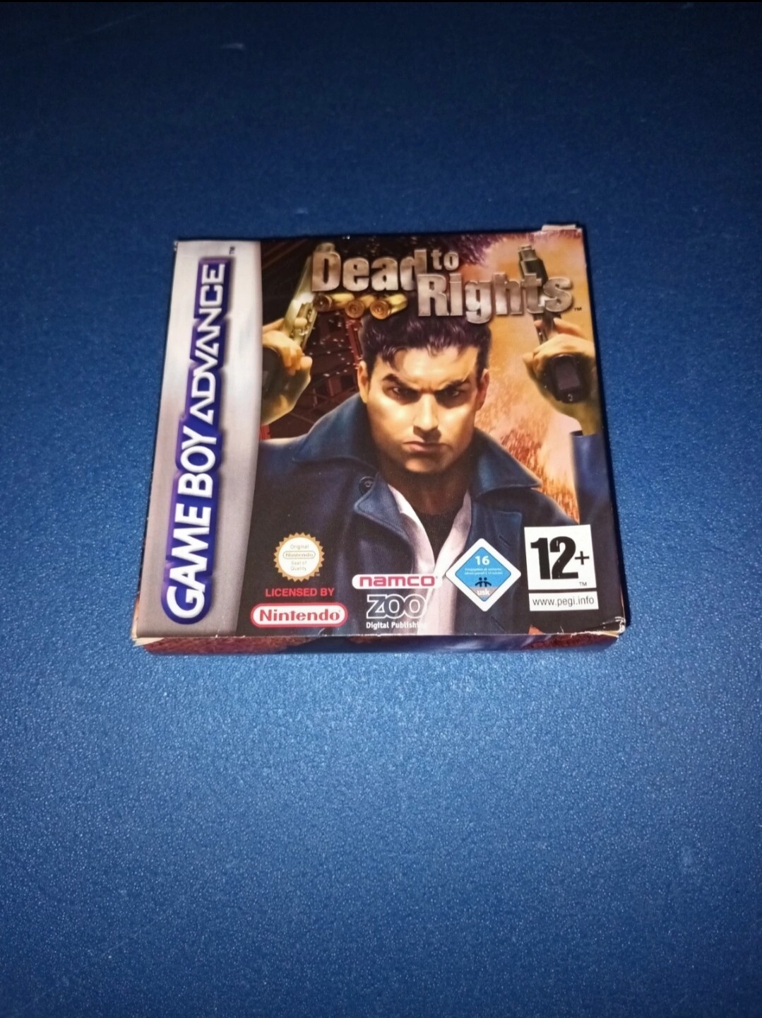 Dead to rights gba game boy advance nintendo 