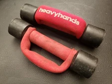 AMF Heavy Hands Pair of 3lb Dumbbells Weights MMA Walking Boxing Running