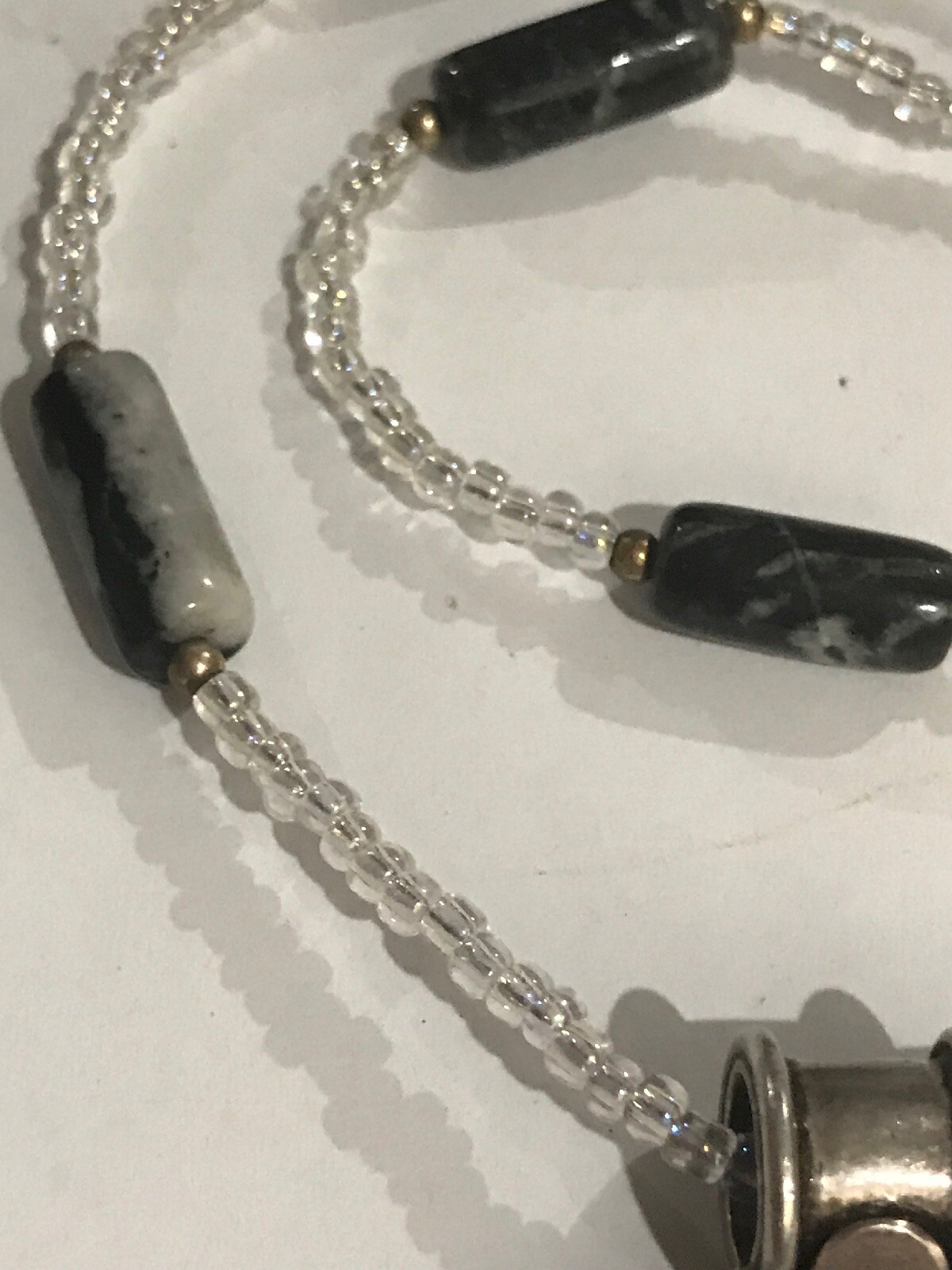 Large Hand Made Solid 925 Sterling Silver  Round … - image 6