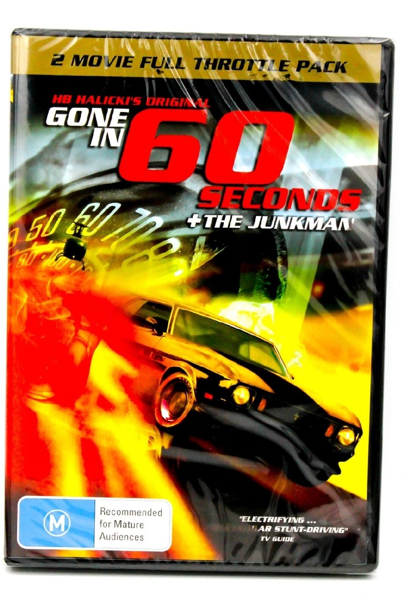 DVD ジャンクマン　　　Ｈ・Ｂ・ハリッキー バニシング in 60″ (Gone in 60 Seconds) 1974年 アメリカ映画