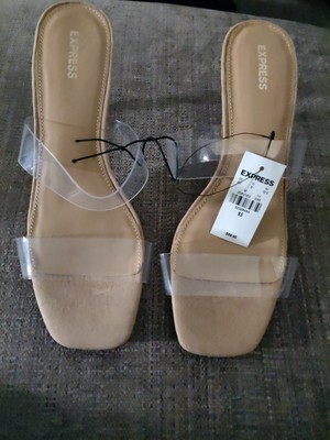 express clear heels