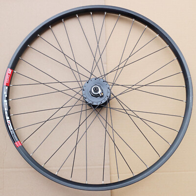 26'' Vorderrad Shimano Nabendynamo DH-3D37-QR CenterLock DT Speiche 545d Felge