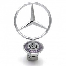 Sterne Motorhaube Emblem Logo für Mercedes-Benz S-Klasse CLK200 W124 W202 W203