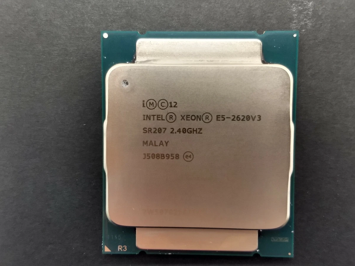 Intel Xeon E5-2620 v3 6-Core 2.4GHz 15MB LGA2011-3 Processor SR207