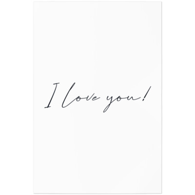 I love you! 11001004337