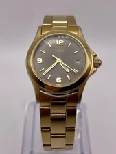 ESQ Swiss Women’s Watch Gold Tone WR 100488 New Battery
