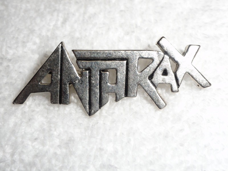ANTHRAX Logo Hard Rock Pin