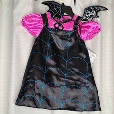 NWT 2 VAMPIRINA DISNEY BAT WING HEADBAND DRESS Disney Junior cosplay costume kid