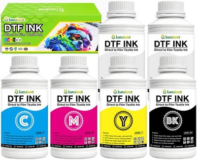 Premium DTF Ink 1500ML - DTF Transfer for PET Film, Pigment Refill for DTF Pr...