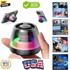 Magnetic Bluetooth Speaker, Mini Speaker, Teen Gift Ideas, Loudspeaker with B...